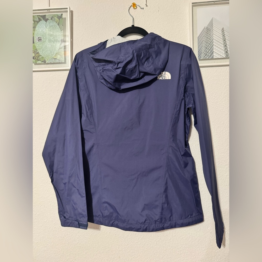 The North Face Women's wind breaker /Rain Jacket Navy Blue small P - Picture 4 of 7